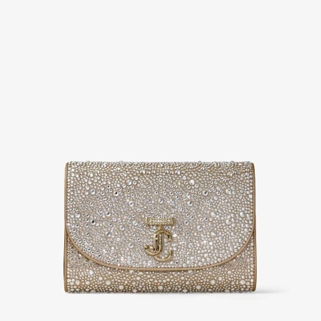 JIMMY CHOO■Suede Clutch Bag ■クラッチバッグ AVNCURVECLUTCHDEQ_OO1664_FRONT