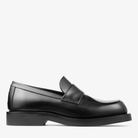 best black dress loafers Thursday Boot Company Men's Black Leather Penny Loafer Size 10 main image 0