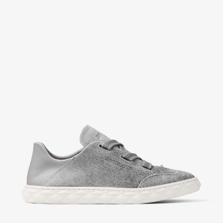 JIMMY CHOO　ジミーチュウ　フォックスファー　スニーカー　グレー　35 DIAMONDLIGHTFLEXFOMZ_102341_SI