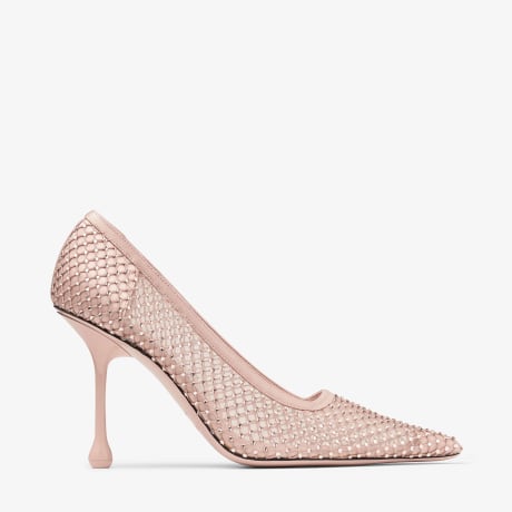 【JIMMY CHOO】IXIA 95 MESH DA©COLLETA©(関税込み） Jimmy Choo Ixia 95 Mesh Dã©colletã© | italist