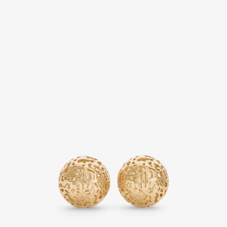 Jimmy Choo Lace Sphere Studs