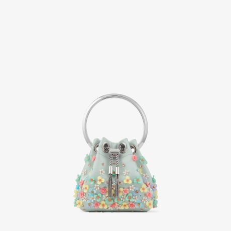 Jimmy Choo【関税送料込】マイクロ Bon Bon ップハンドルバッグ MICROBONBONBYL_0C3705_FRONT_vg