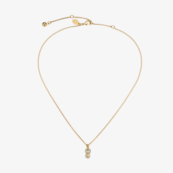 Jimmy Choo JC Pearl Cube Pendant