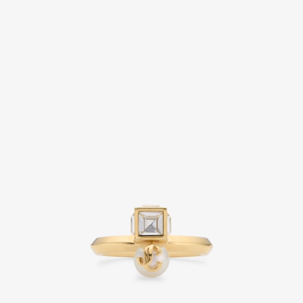 Jimmy Choo JC Pearl Cube Ring