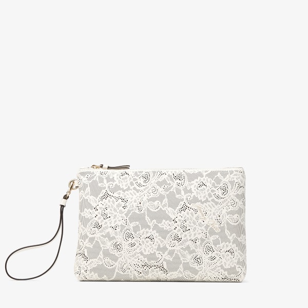 Jimmy Choo ジップ フラット ポーチ