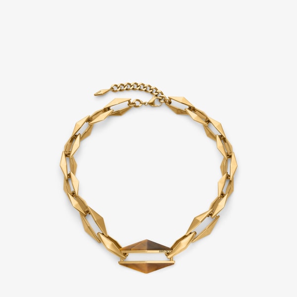 Jimmy Choo Diamond Link Necklace