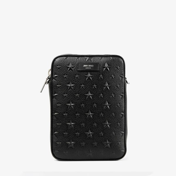 特別価格 Leather Black | Camera Kimi Camera Stars Embossed with Bag バッグ