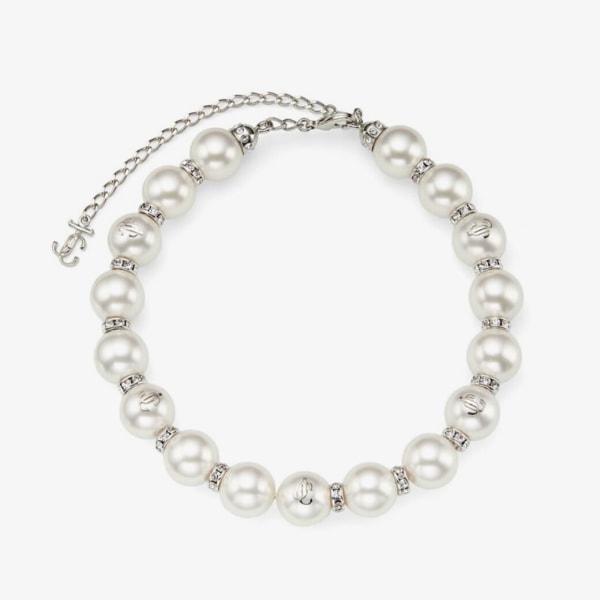 Jimmy Choo Pearl Crystal Choker