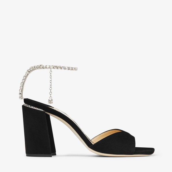 Jimmy Choo Saeda Sandal Block Heel 85