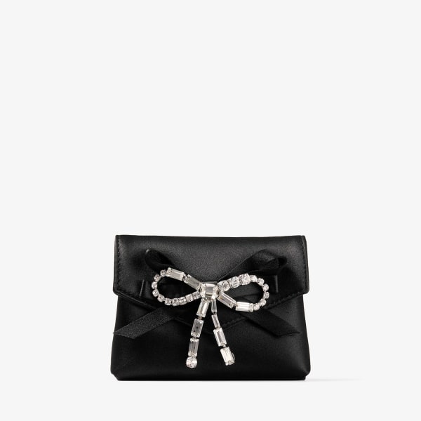 Jimmy Choo Soft Card Holder With Chain