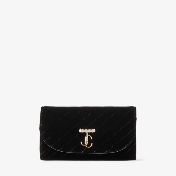 Jimmy Choo Curve Wallet With Chain