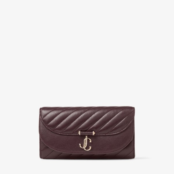 Jimmy Choo Curve Wallet With Chain