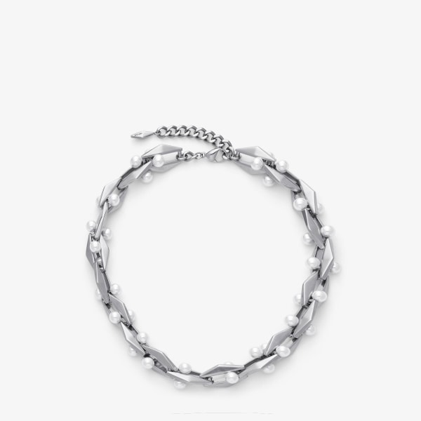 Jimmy Choo Diamond Chain Necklace