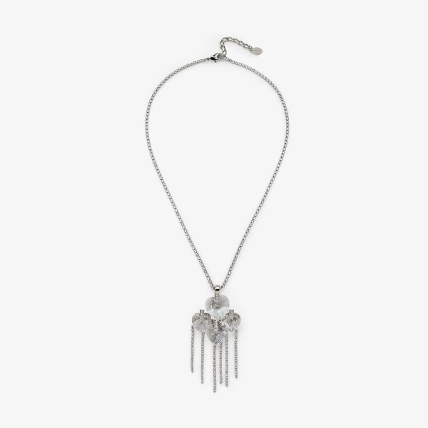 Jimmy Choo Heart Drop Necklace