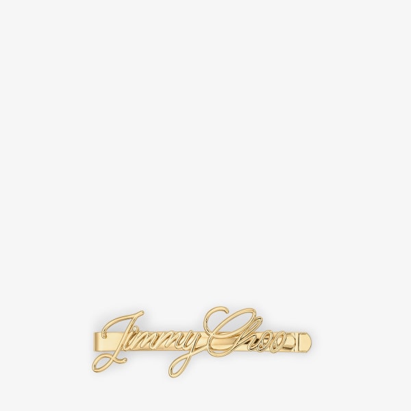 Jimmy Choo Logo Script Hairpin