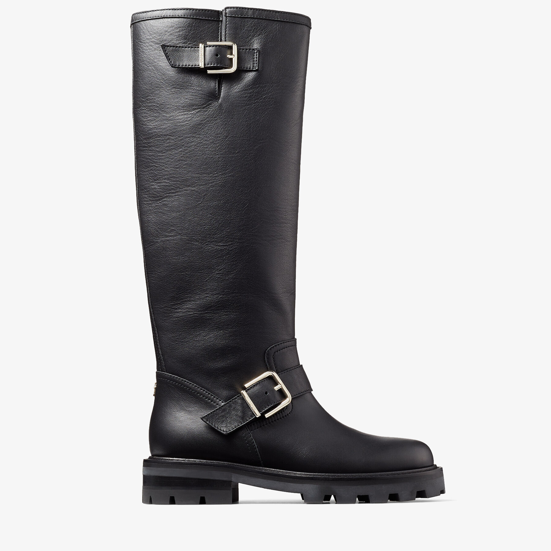 Jimmy Choo Biker II Tall Boots - Black 38