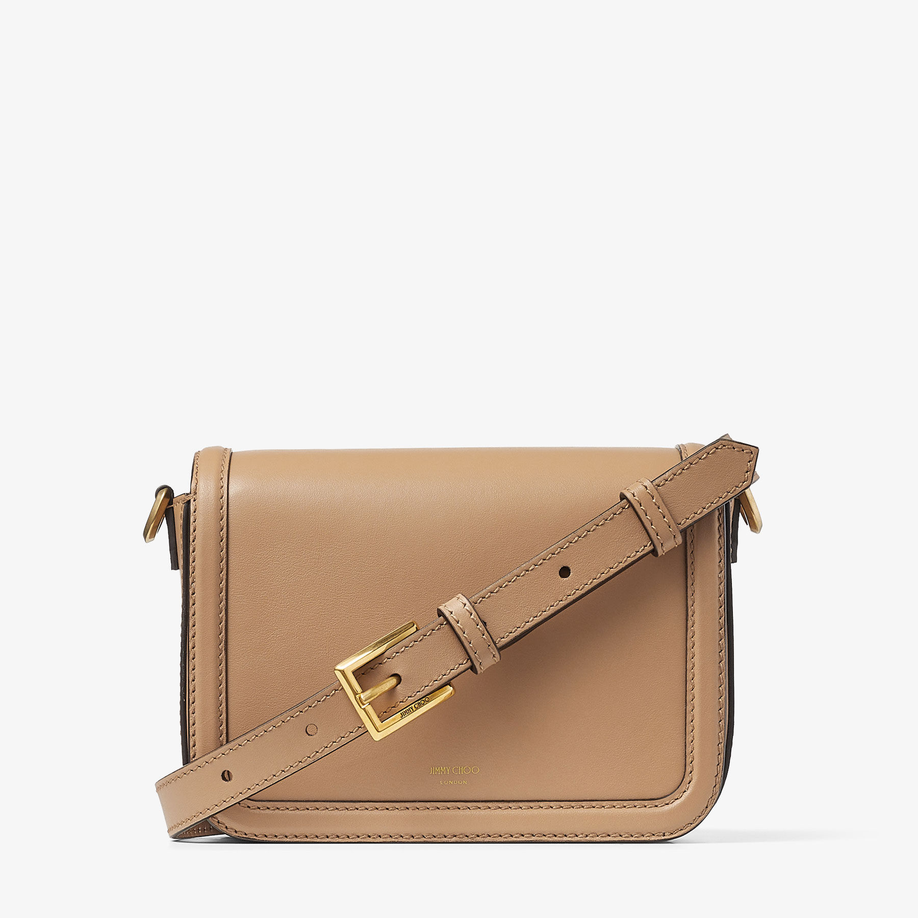 JIMMY CHOO Diamond Crossbody レザー ショルダーバッグ Jimmy Choo Diamond Leather Crossbody Bag | Black | FARFETCH
