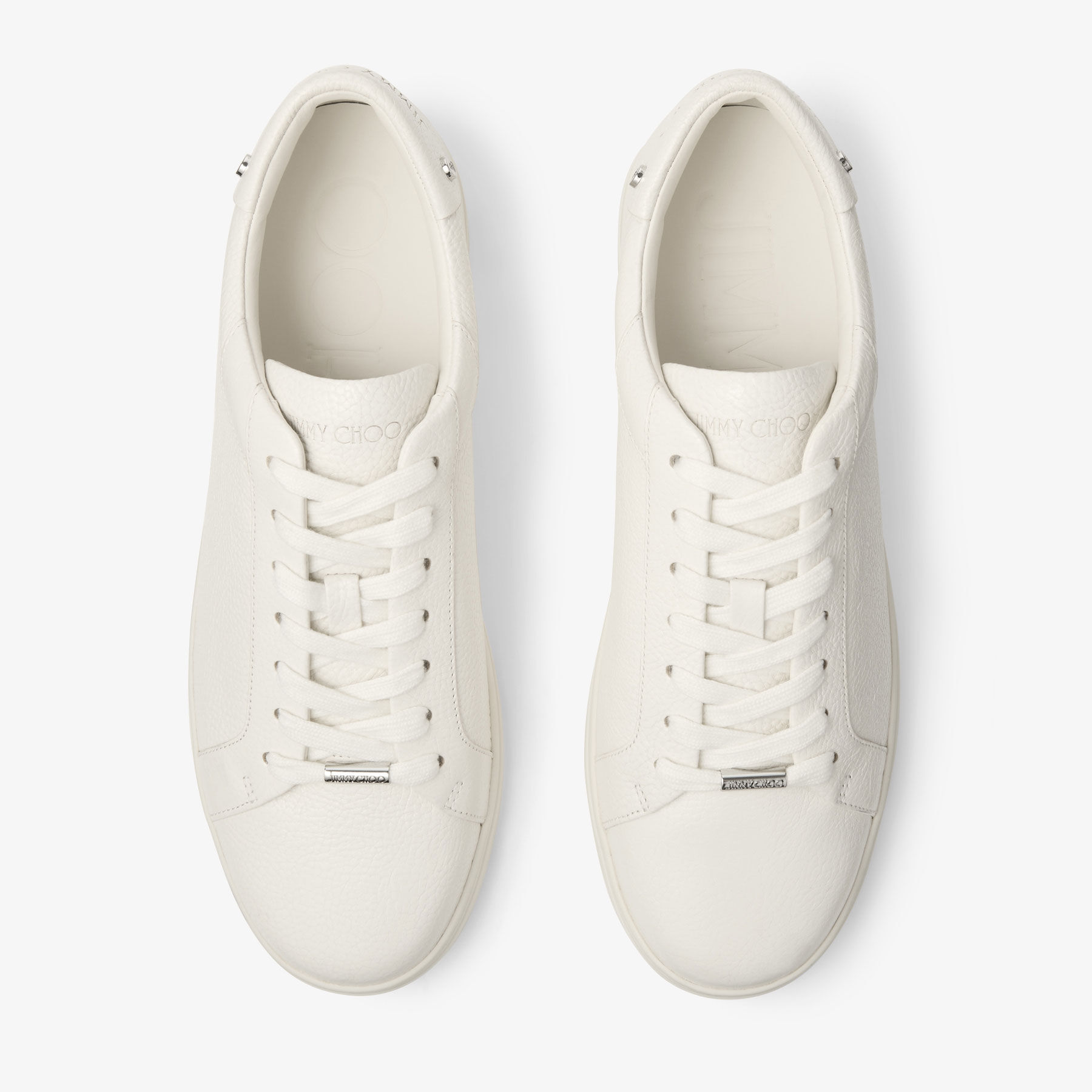 Rome/M | Latte Calf Leather Trainer | JIMMY CHOO