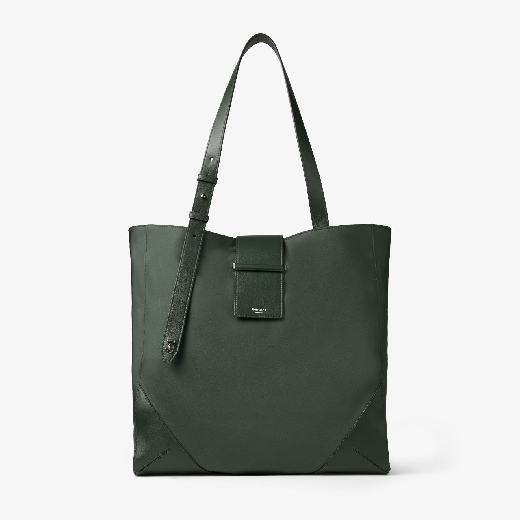 Judith　グレー　36 バー バーティカルトート ミディアム | ブリティッシュグリーン