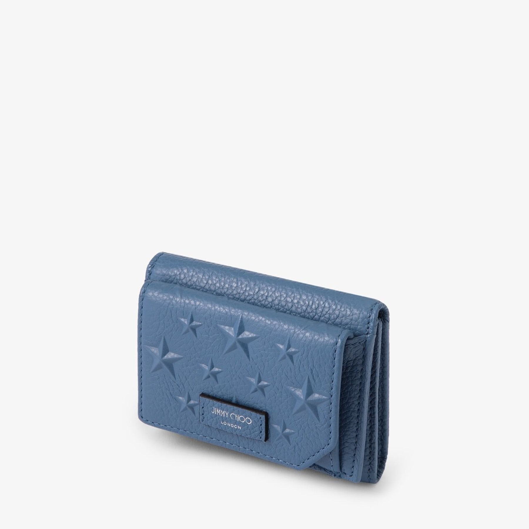 Beale | Deep Denim エンボス レザー・ウォレット| 新作