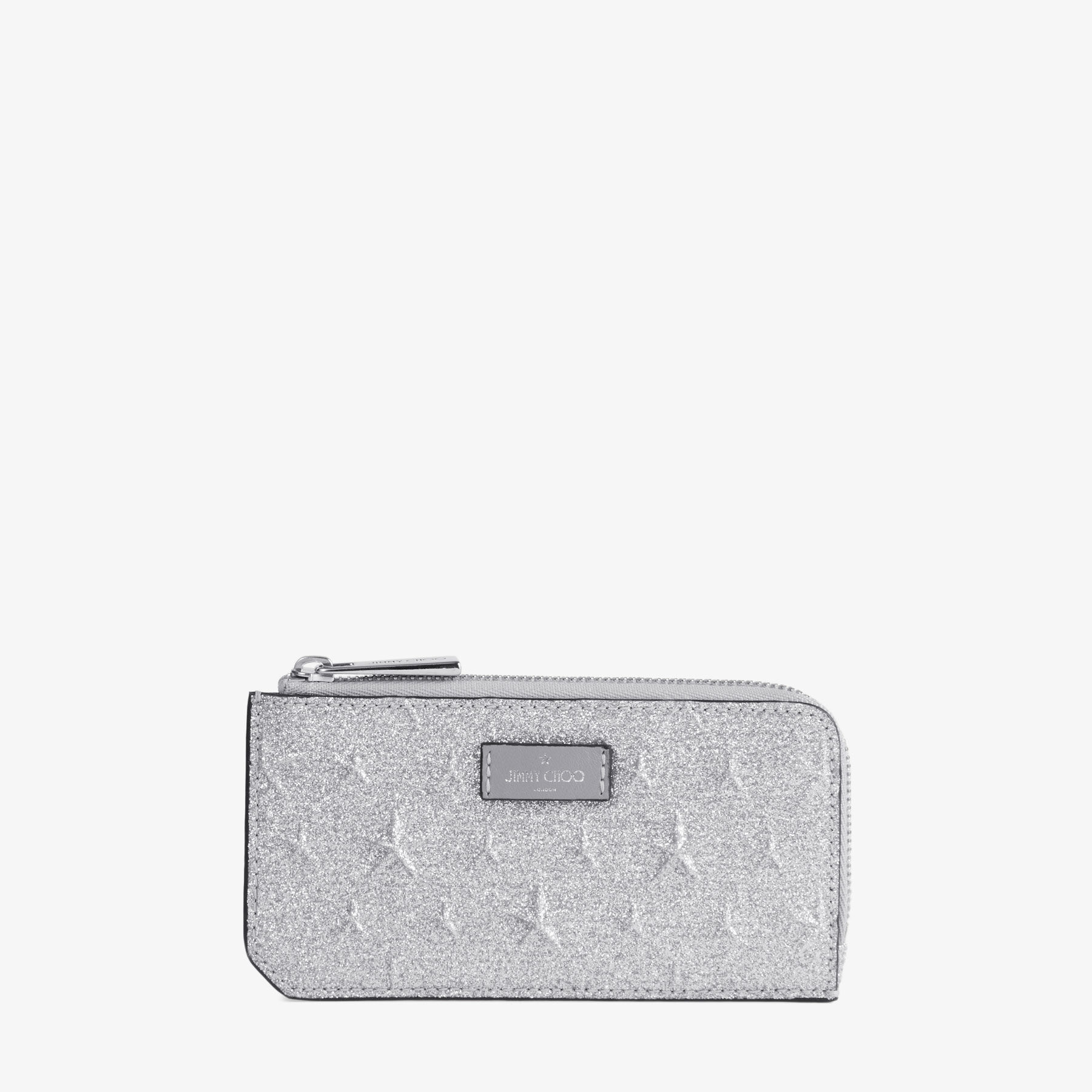 ケイシー -Z | シルバー グリッターレザー・カードケース