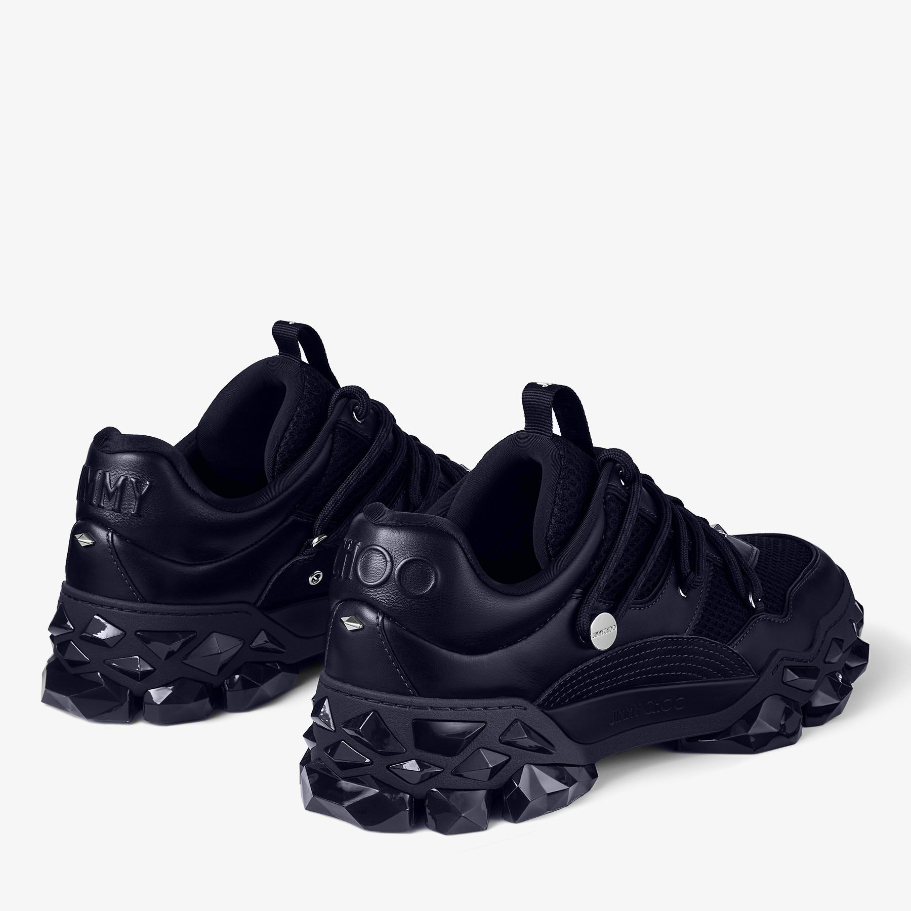 ダイヤモンド X II M | ミッドナイトレザー / メッシュミックス