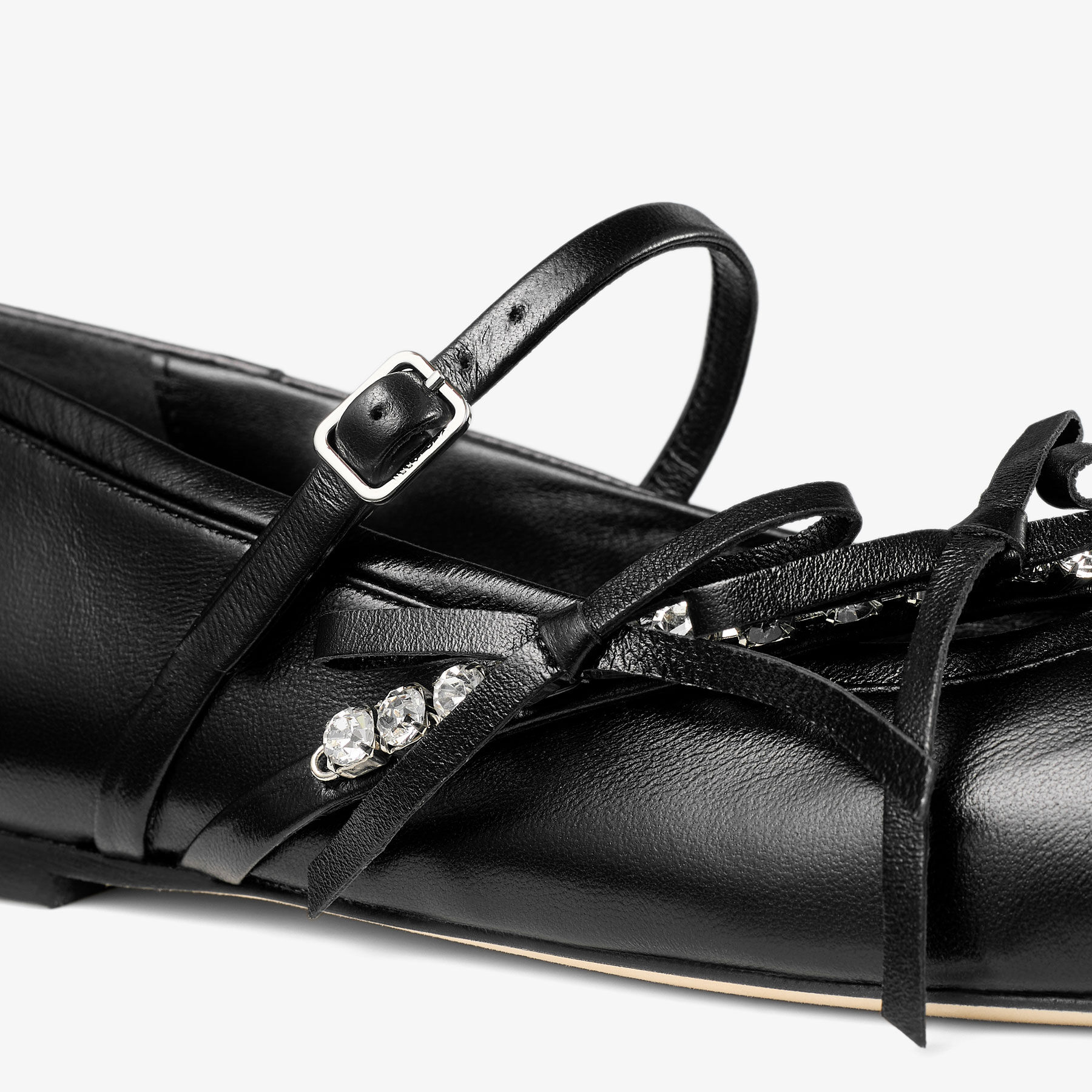 ロリ バレリーナ | ブラック シャイニーナッパレザー・ソフトグローブ