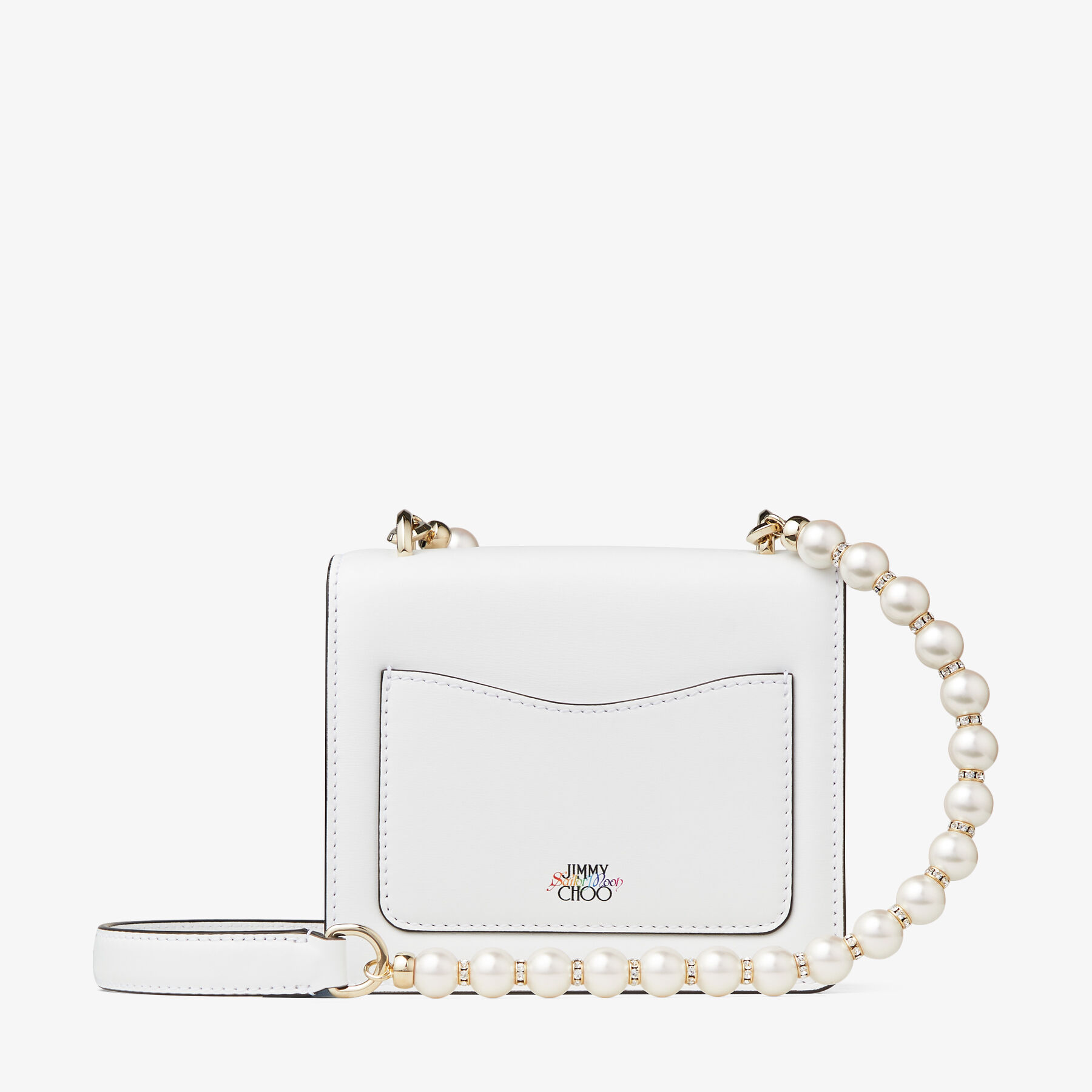 新品　Jimmy choo セーラームーン　パールショルダーバッグ　マーキュリー