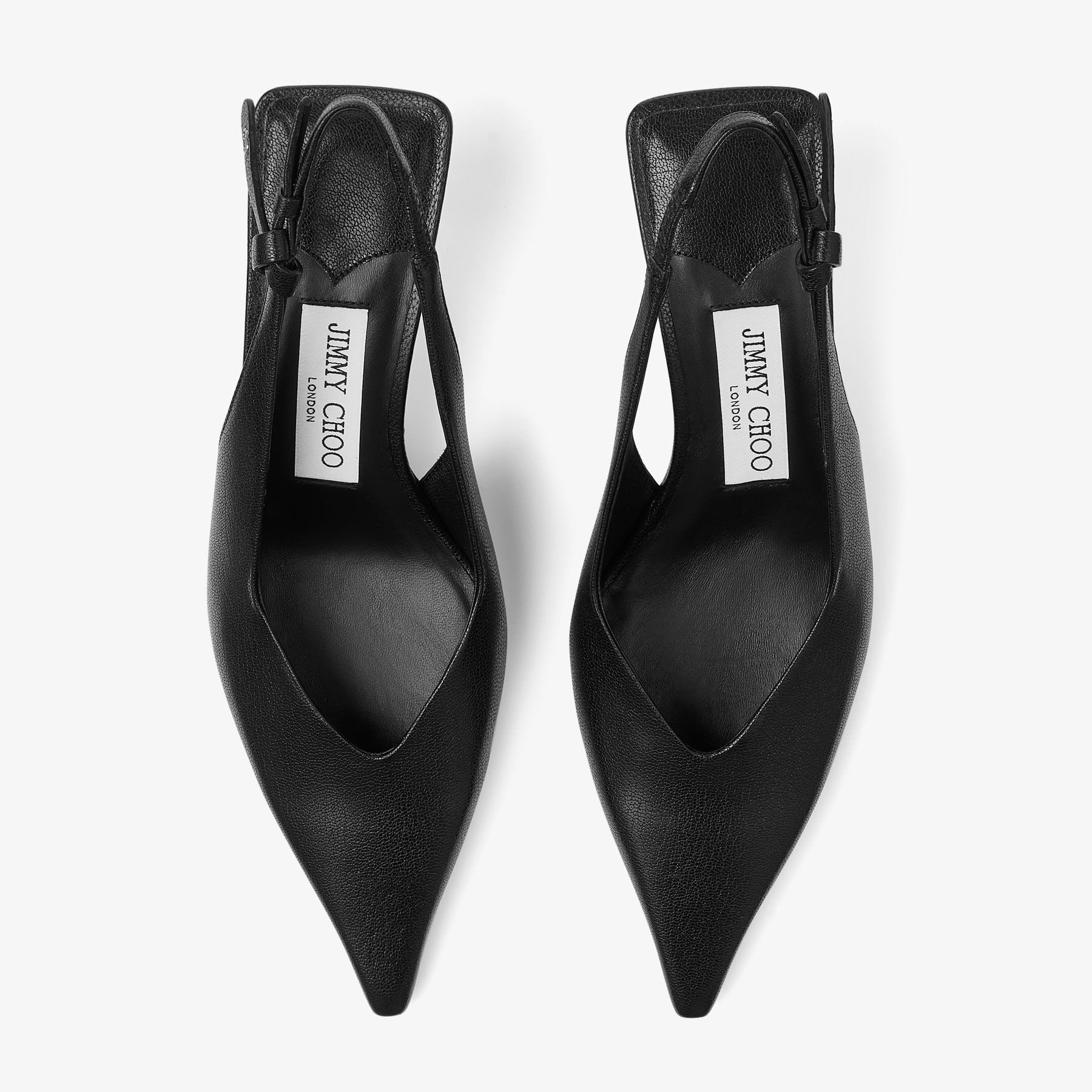 Escarpins Noirs En Cuir De Chevreau Verni - Taille 39, Talon Cône 6.5 Cm, Occasion Très Bon état