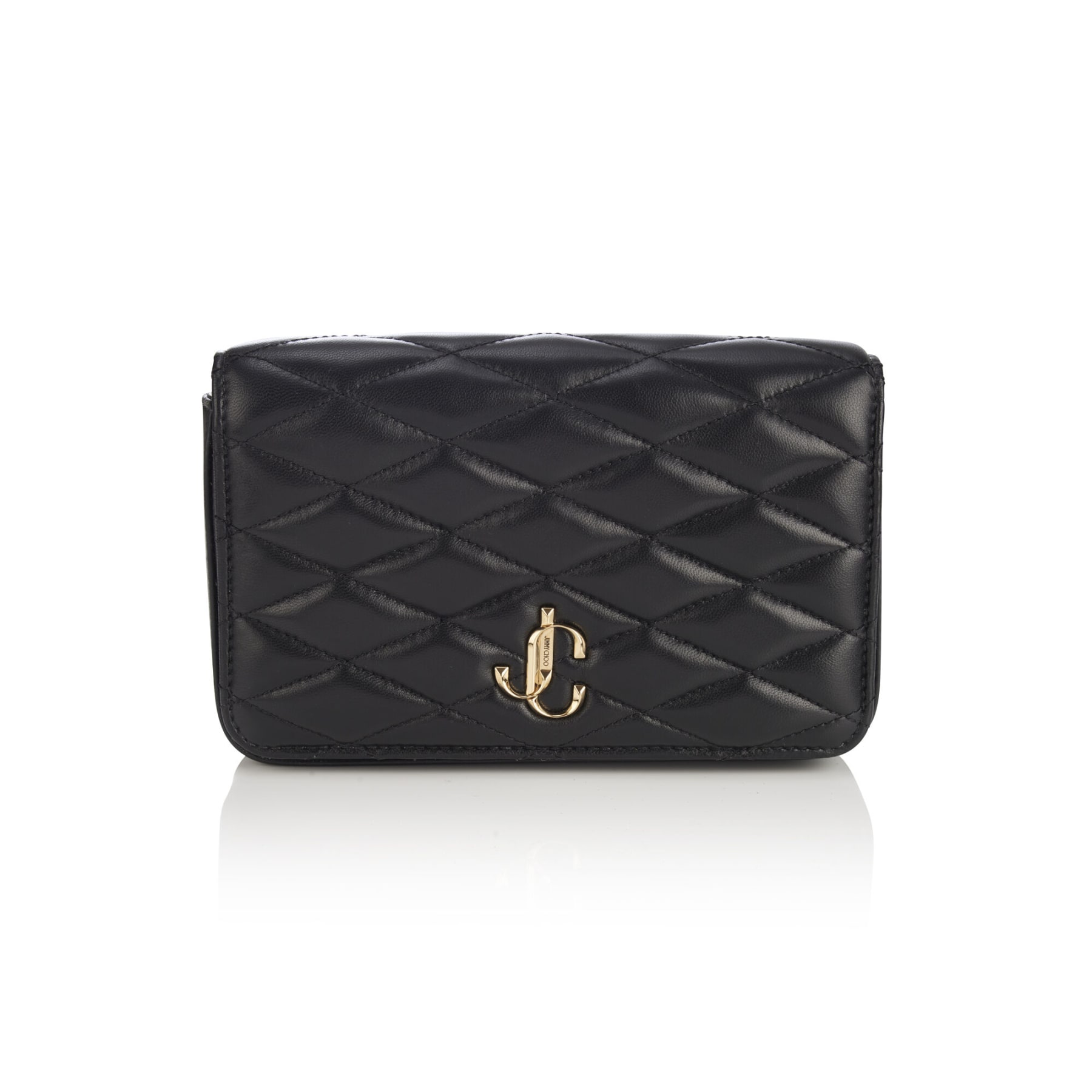 福袋 | レディースファッション通販【公式】 Farone Wallet/Chain Bag Mini Leather Nappa Quilted Black | 小物