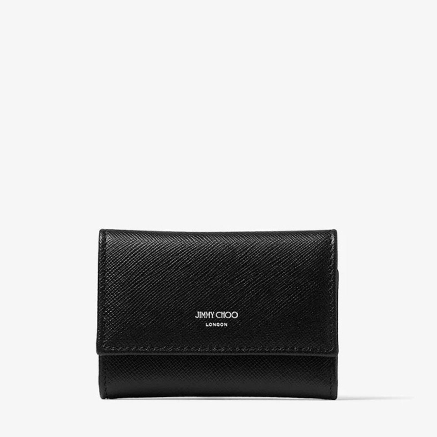 Howick | Black Textured Leather Key Case | New Collection | JIMMY CHOO NZ