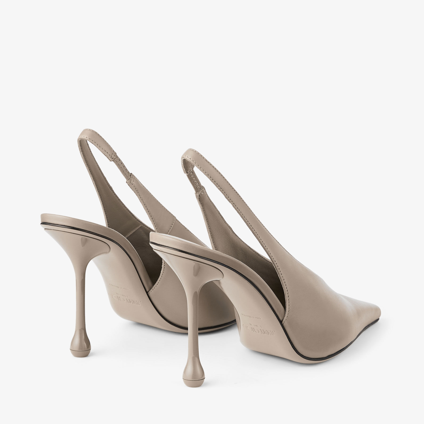 Escarpins Brenda Zaro chaussures cuir velours taupe F1495 W