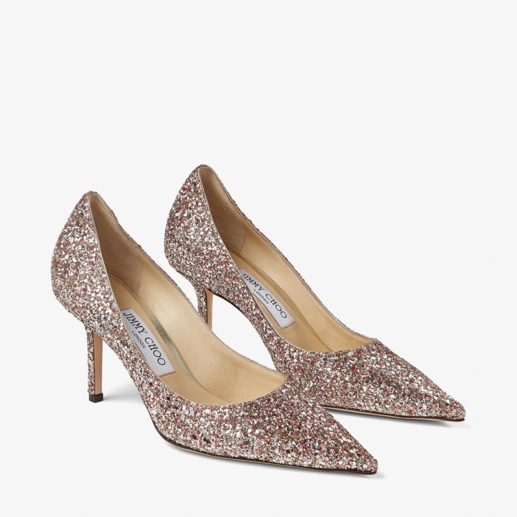 人気ブランドを Glitter Coarse Rose Fabric Spring/Summer | 65 LOVE | Pumps 靴
