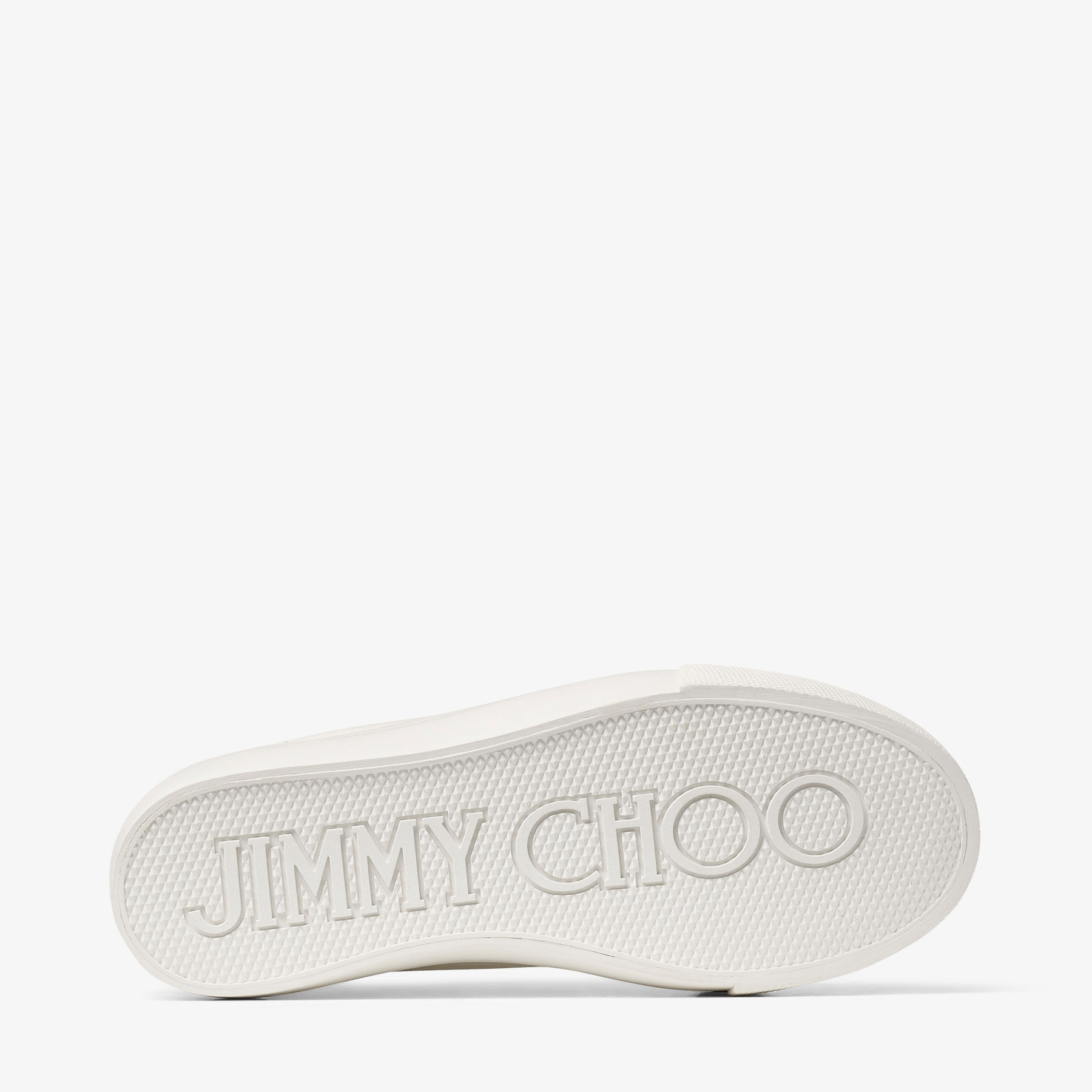 Jimmy Choo Palma Maxi スニーカー ラテ/ラテ Palma Maxi/F | Latte Canvas Platform Trainers with