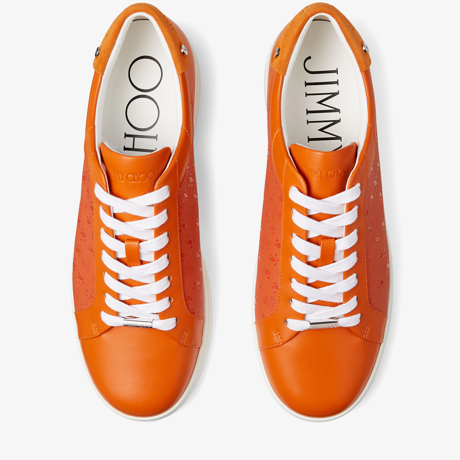 Orange jimmy choo shoes clearance