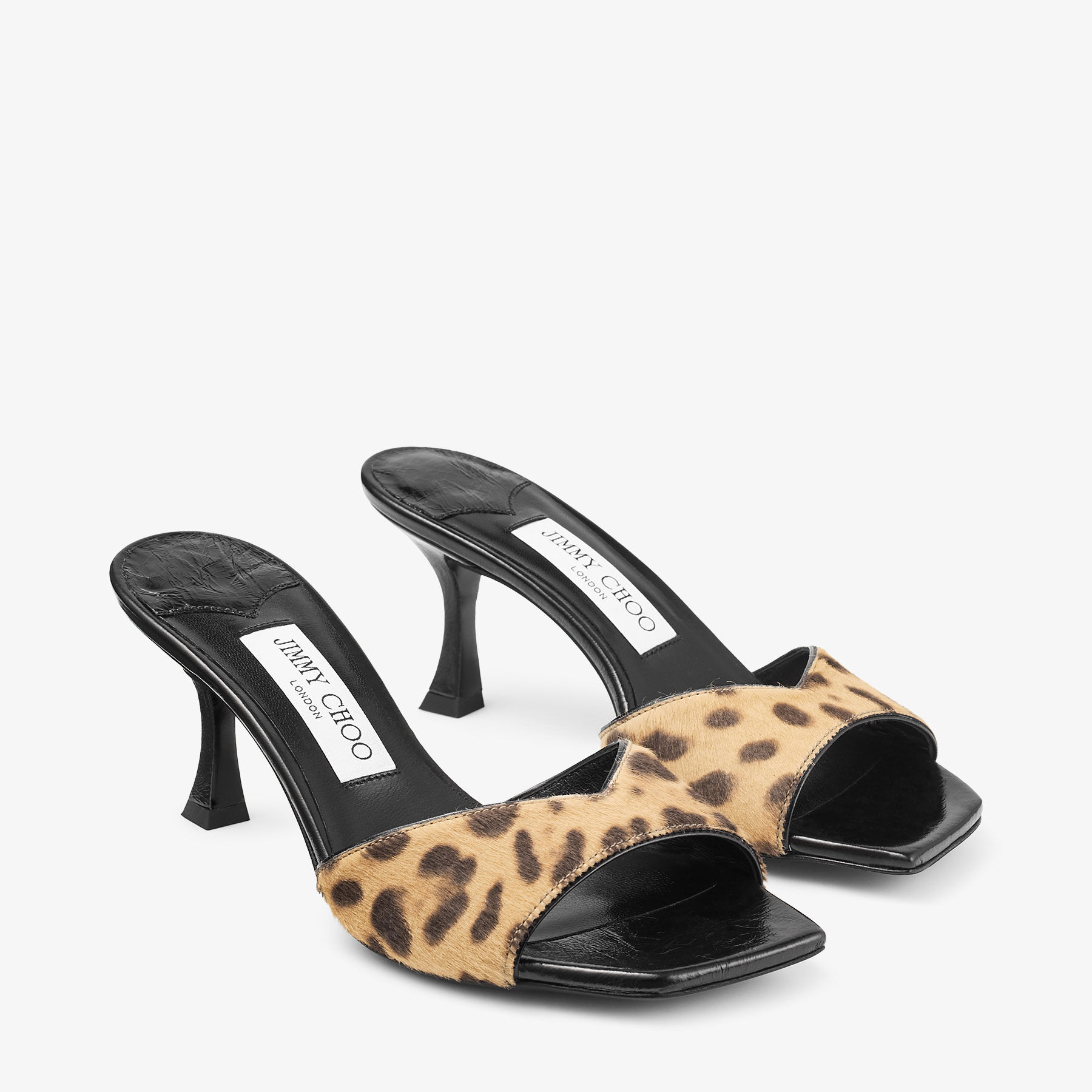 サンダル・ミュール JIMMY CHOO Women Sandals SKYE70LOP NATURAL Beige Skye 70 | Ivory Satin Sandals | JIMMY CHOO