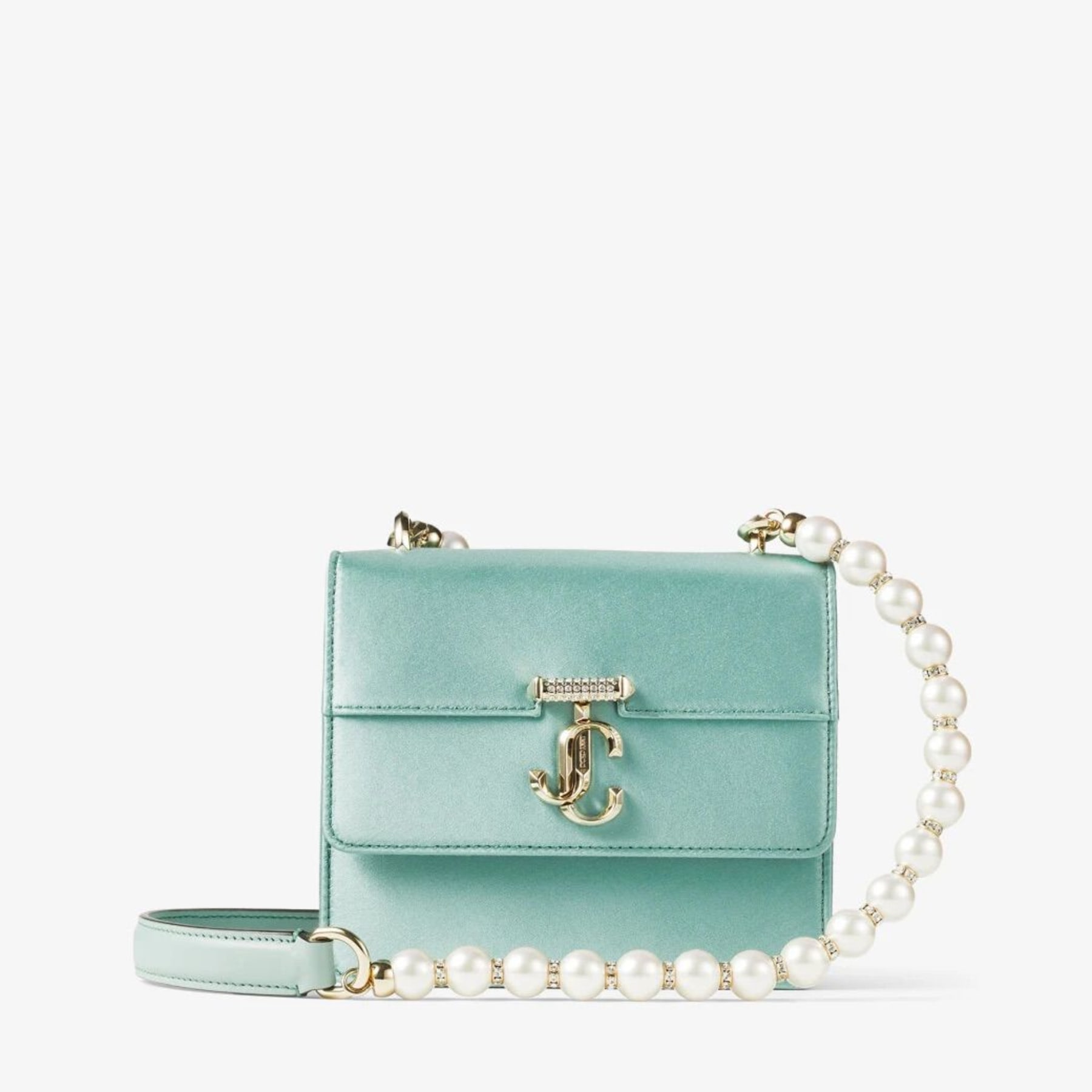 JIMMY CHOO スエードショルダーバッグ カーキグリーン JIMMY CHOO