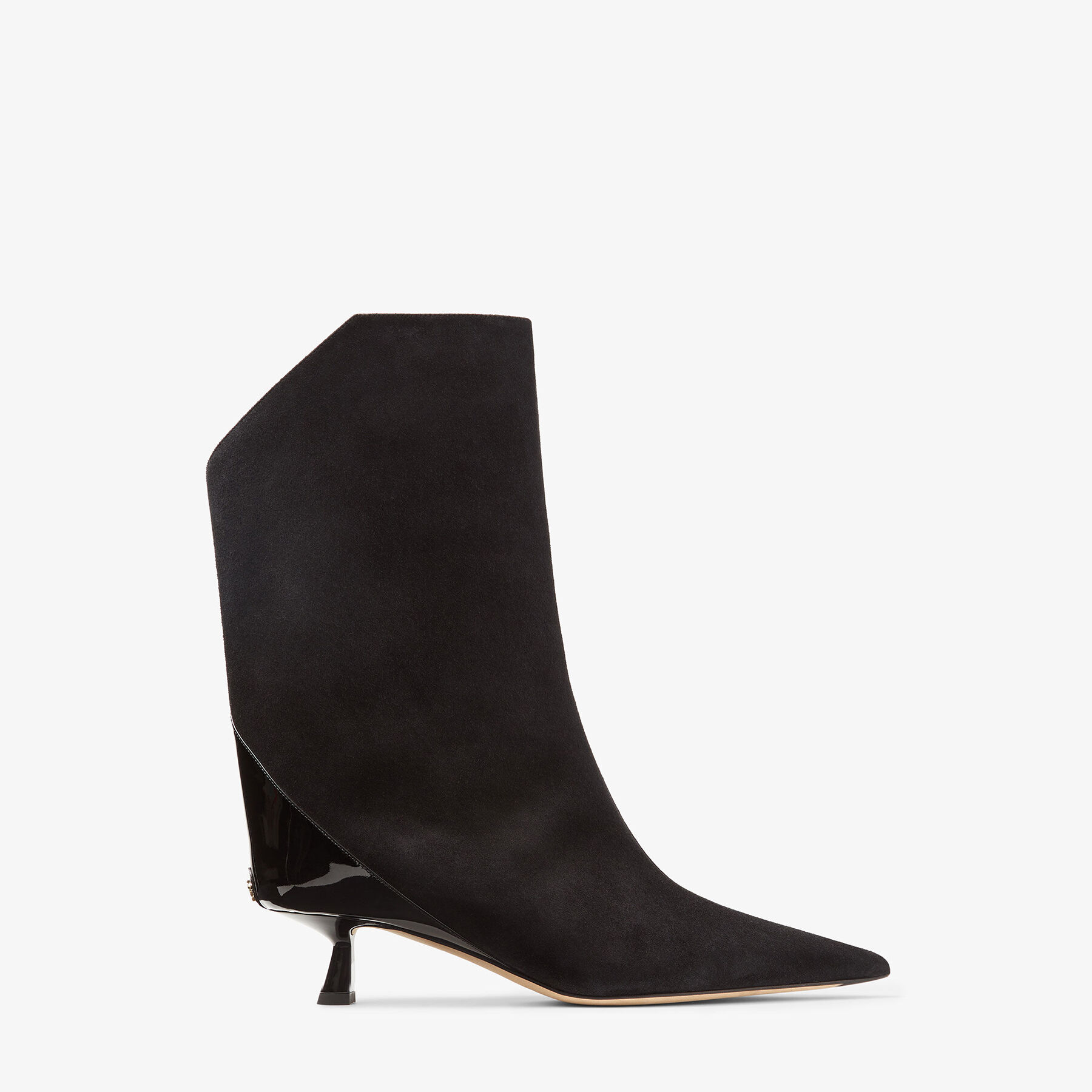 Jimmy choo black suede boots clearance