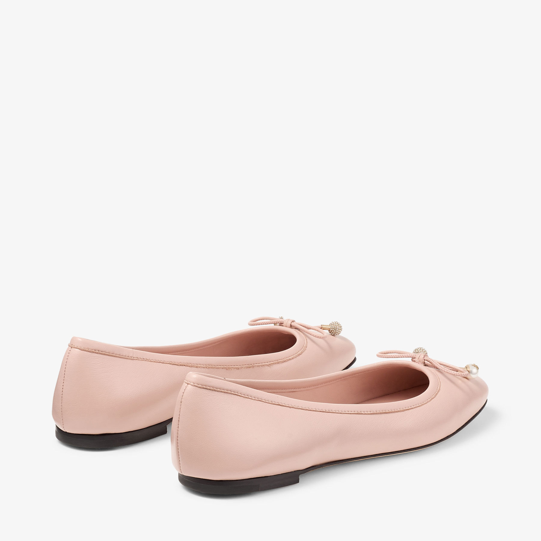 JIMMY CHOO ELMEFLATNAPMACARON 関税送料込 Elme Flat | Macaron Nappa Leather Flats | JIMMY CHOO