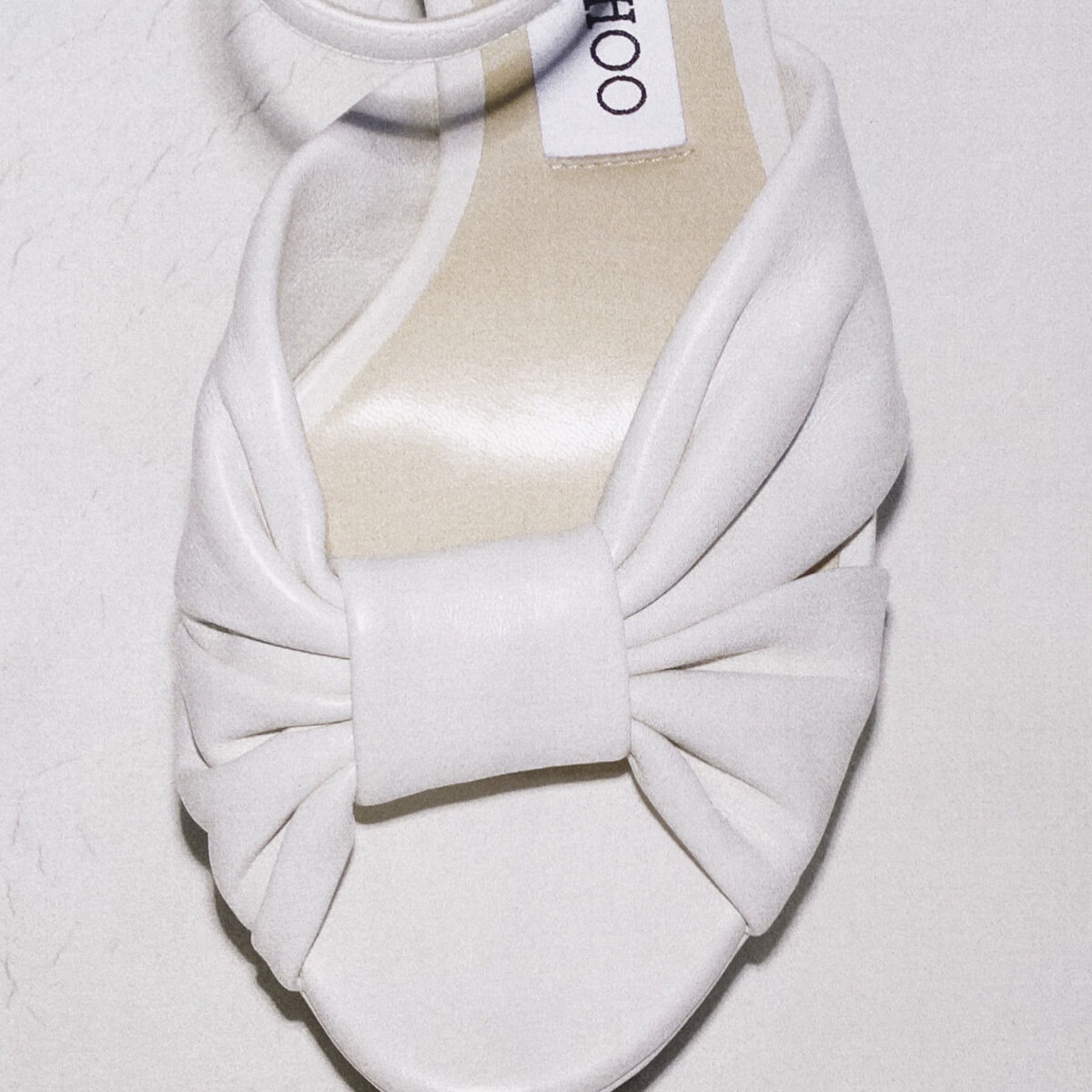 HELOISE 120 | Latte Nappa Leather Platform Sandals | Summer
