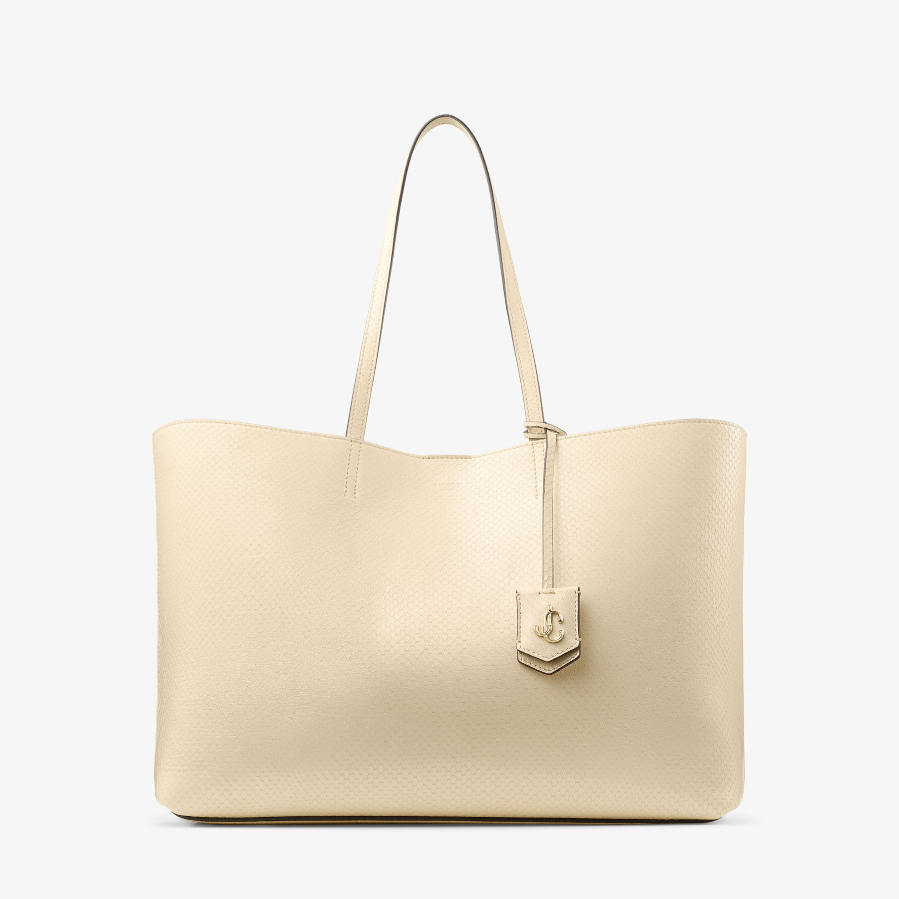 洋楽 303 - City Styles Nine2Five East-West | Buttermilk Elaphe Printed Leather Tote