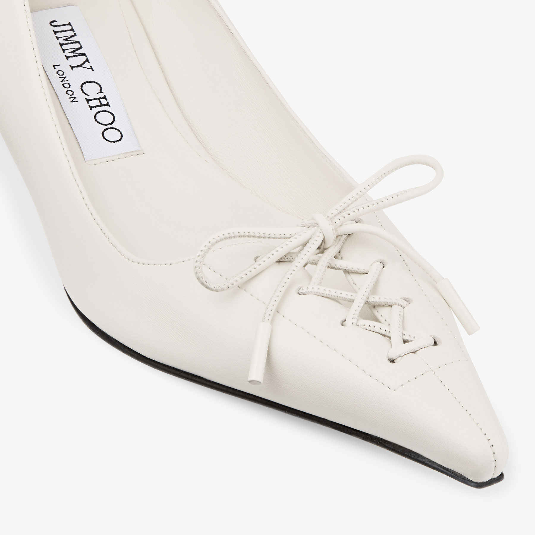 Scarlett 50 | Latte Nappa Leather Pumps | JIMMY CHOO