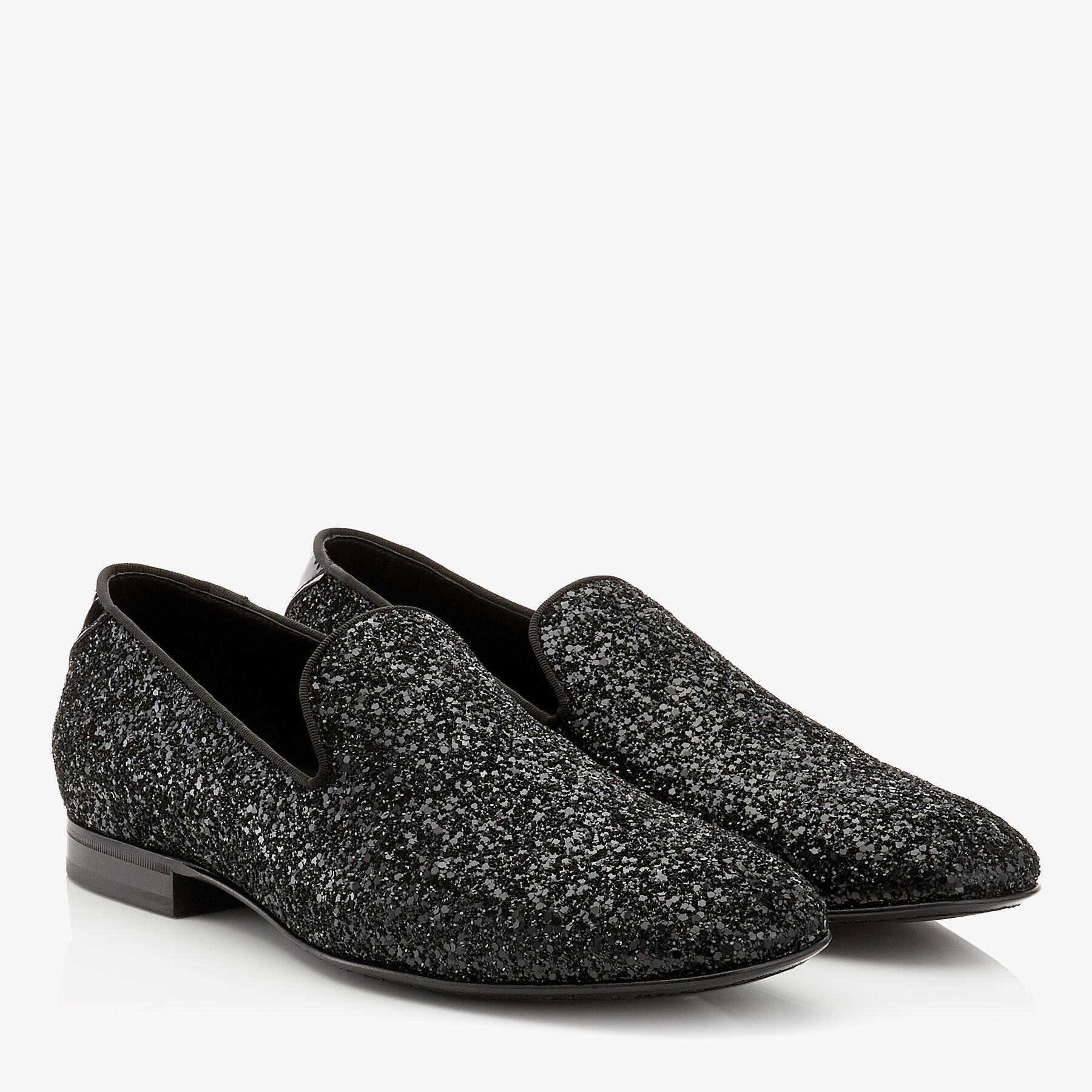 Jimmy Choo Leather Thame Loafers in Black for Men Mens Shoes Slip-on shoes Loafers 