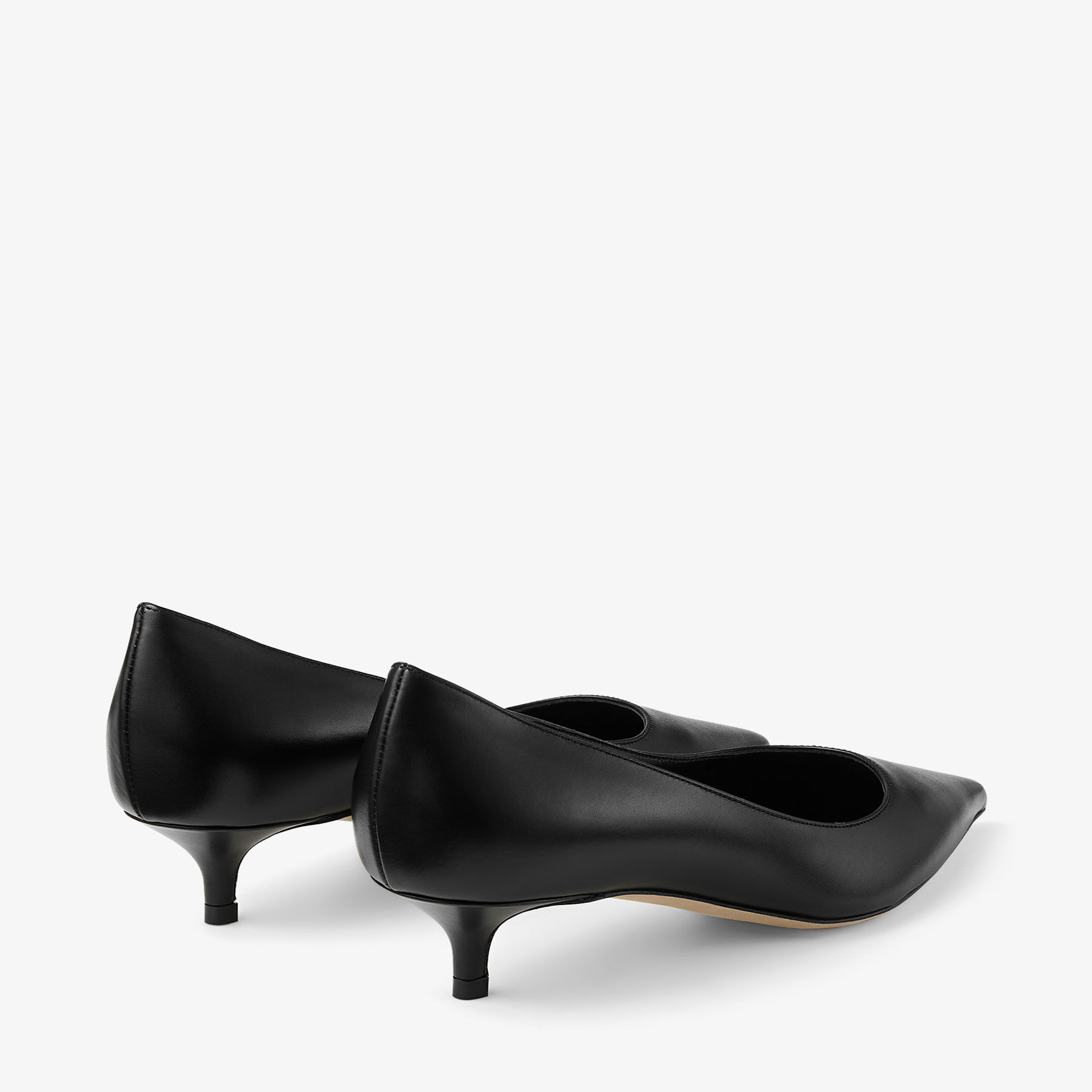 Amelia | Black Calf Leather Pumps | JIMMY CHOO