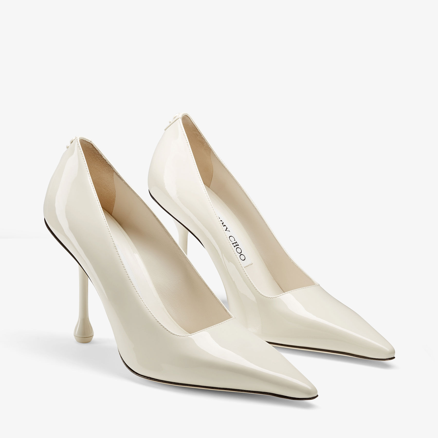 ムーチョ Ixia 95 | Ruby Red Leather Pumps | JIMMY CHOO