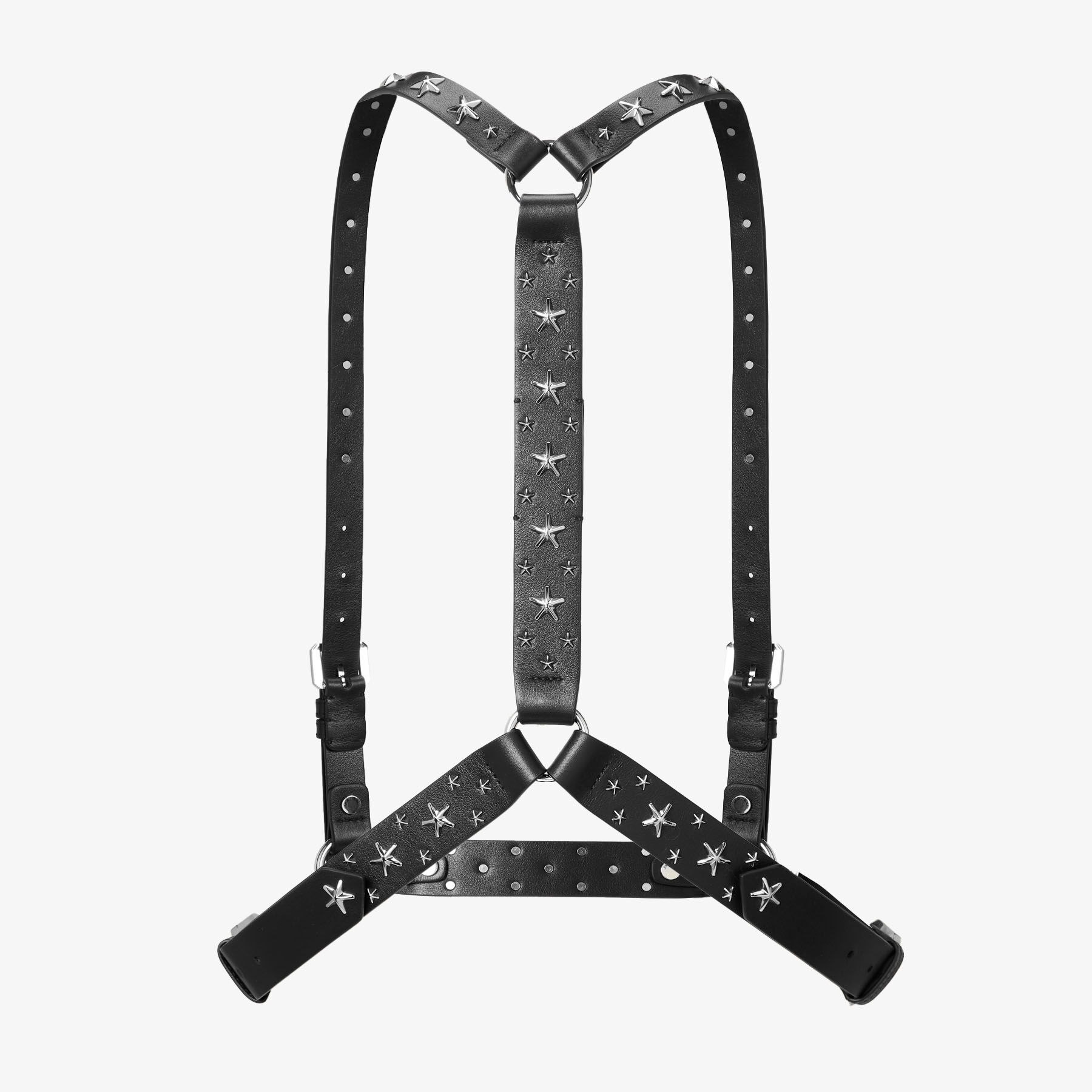 Jimmy Choo noir kei ninomiya Single Star Harness | Black Smooth