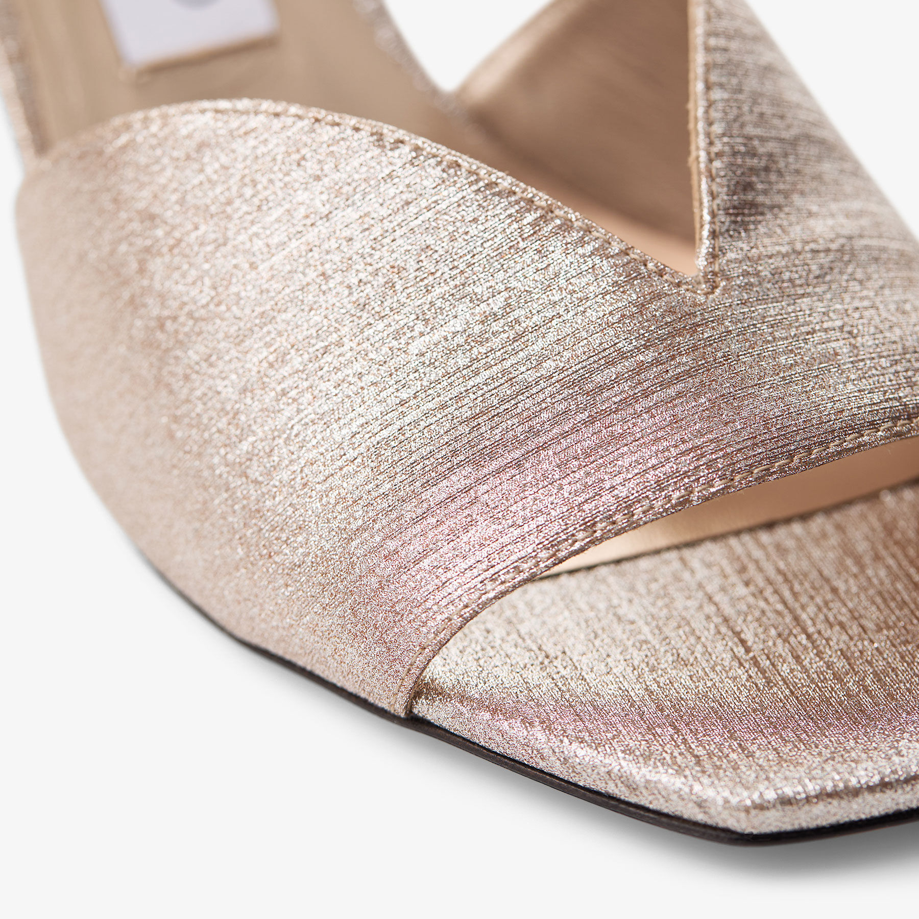 【Jimmy Choo】カーリ75 Macaron グリッターサンダル Karli 75 | Macaron Glitter Sandals | JIMMY CHOO