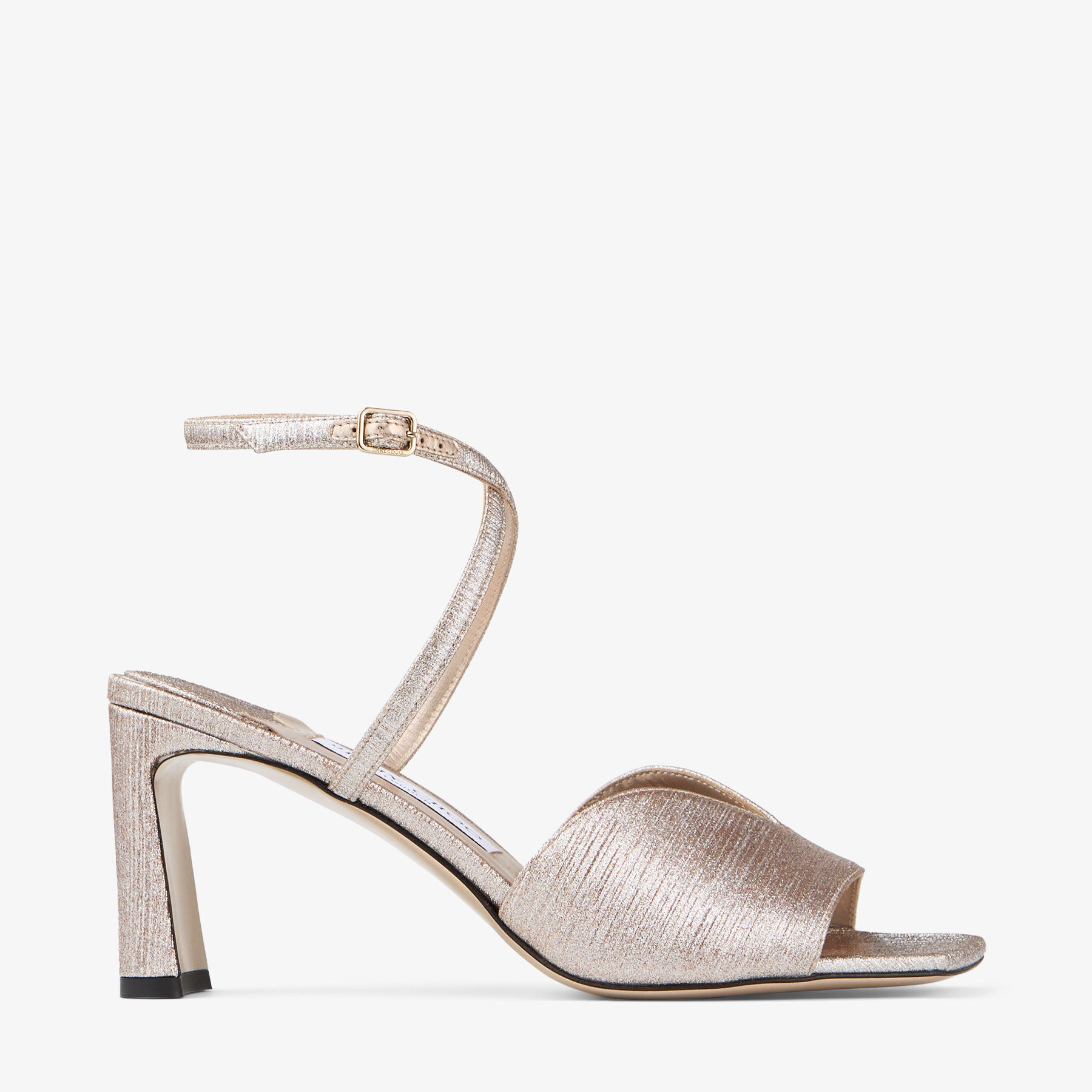 【Jimmy Choo】カーリ75 Macaron グリッターサンダル Karli 75 | Macaron Glitter Sandals | JIMMY CHOO