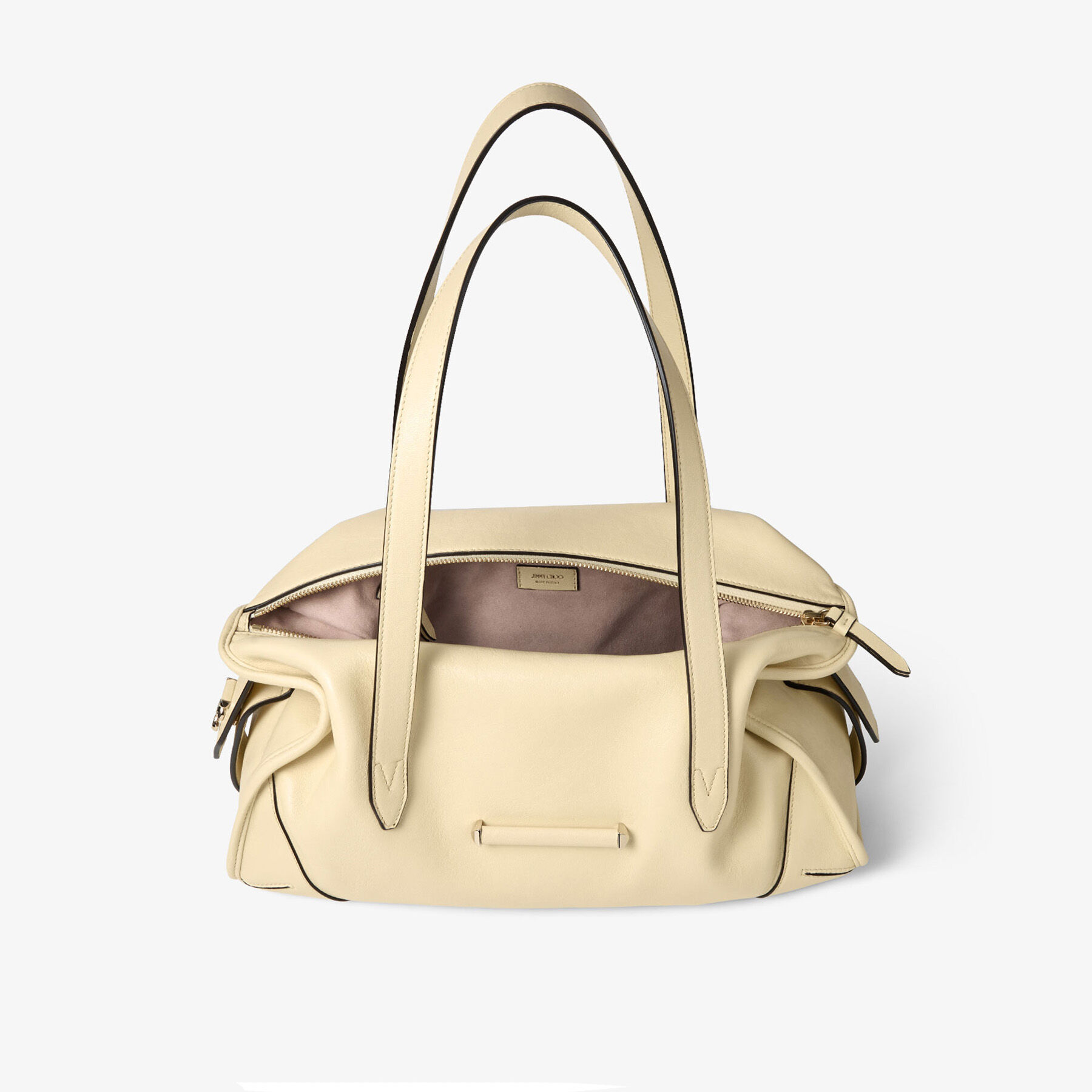 バー ホールドオール ミディアム | バターミルク バイカーレザー