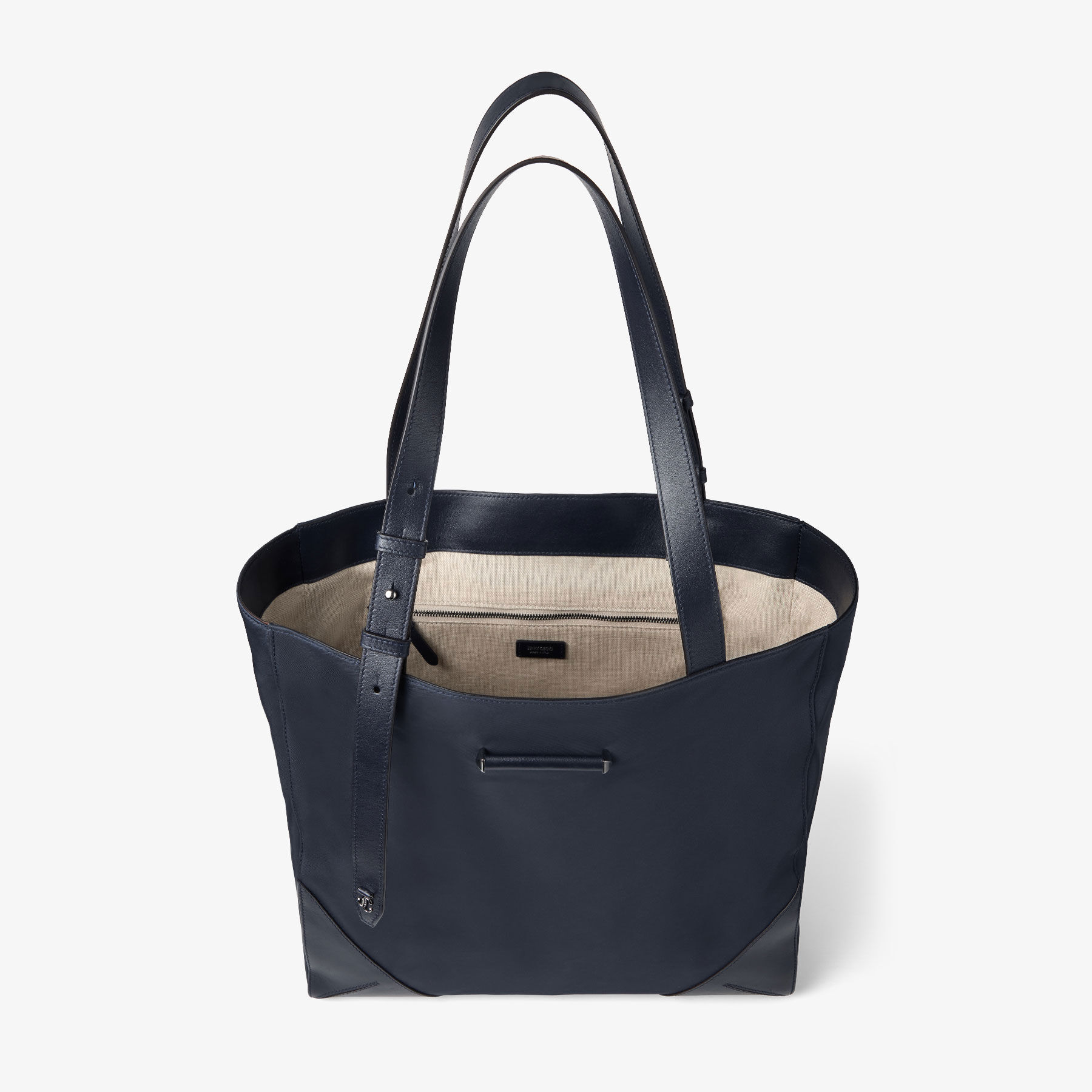 バー バーティカルトート ミディアム | マリン ナイロン / スムース